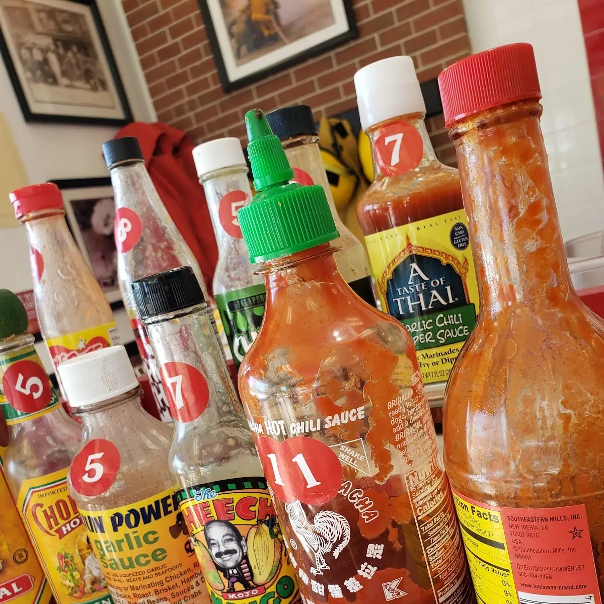 Fire Hydrant Hot Sauce Bottle
