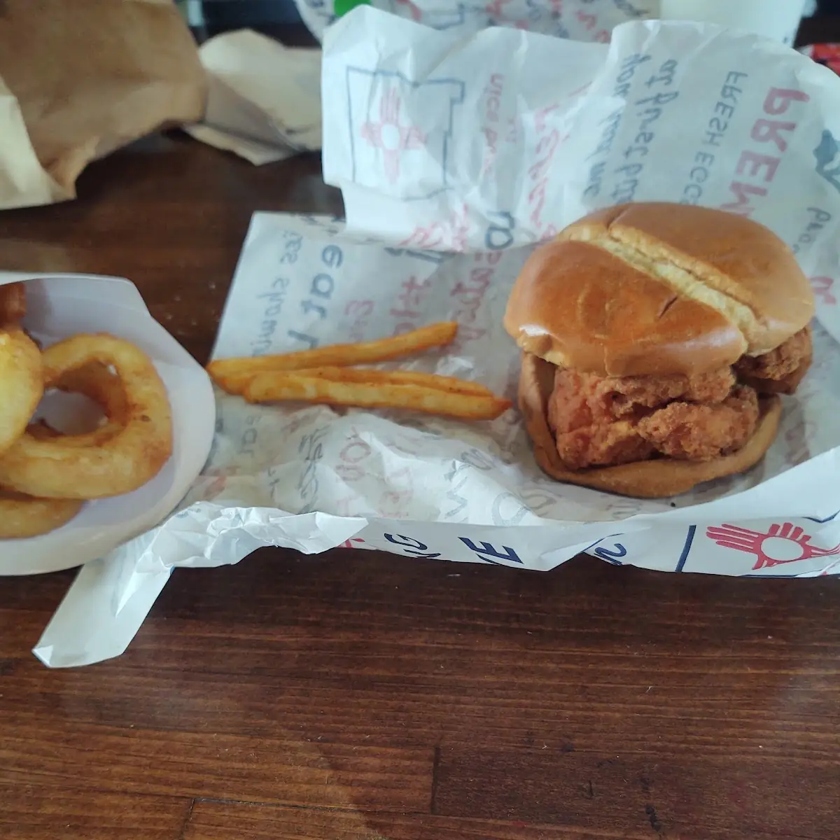 Spicy Chicken Burger