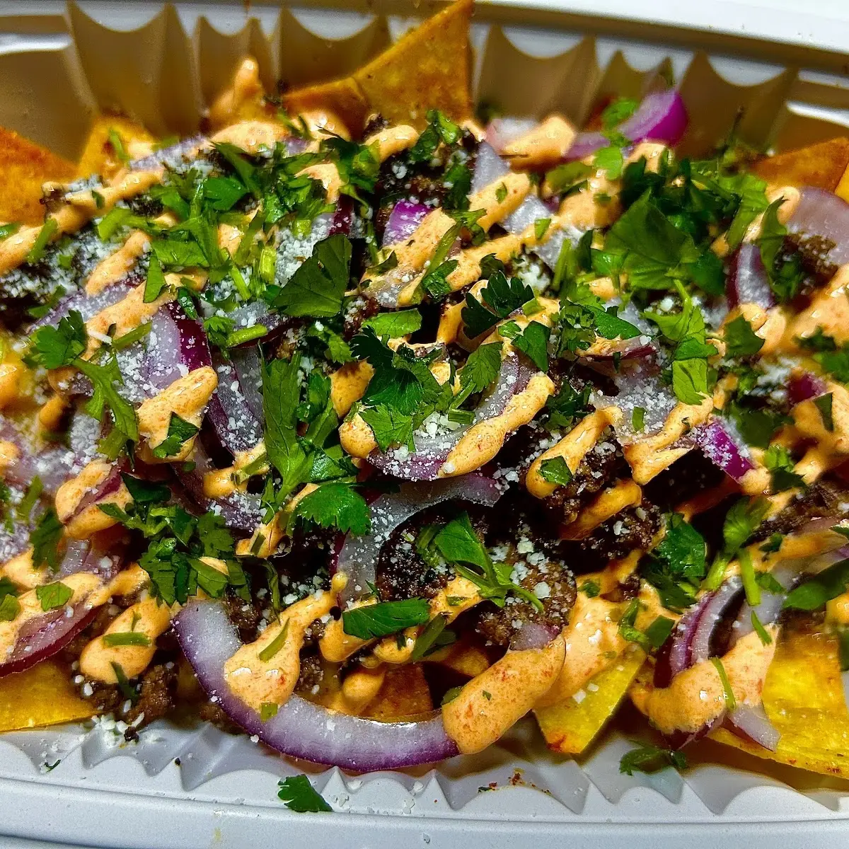 Sweet Heat Chili Nachos