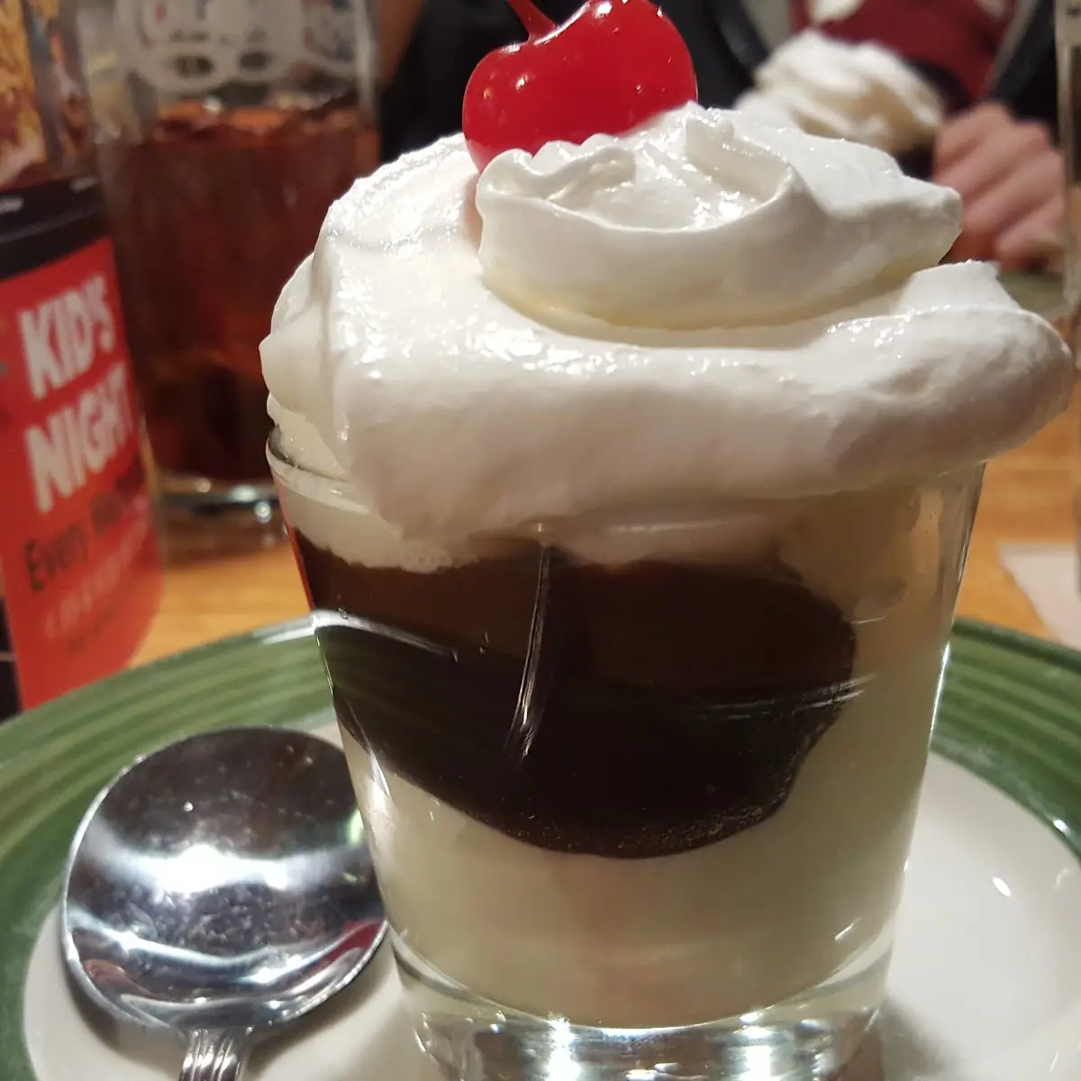 Hot Fudge Sundae Dessert Shooter