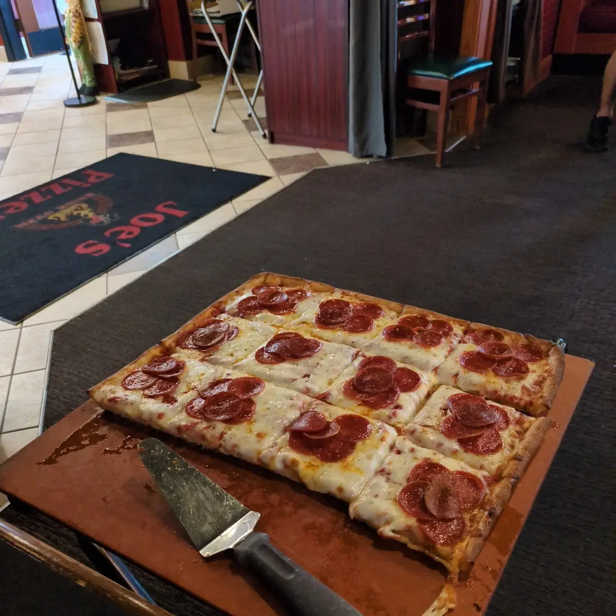 Sicilian 17 X 17 Thin Crust