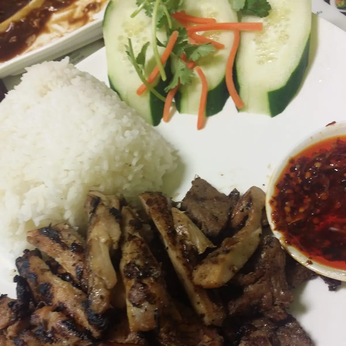 Chicken Teriyaki with White Rice