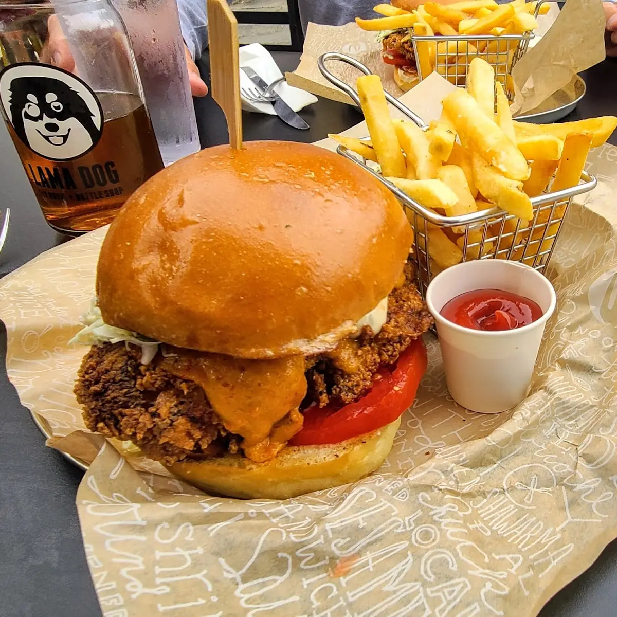 Spicy Fried Chicken Sandwich