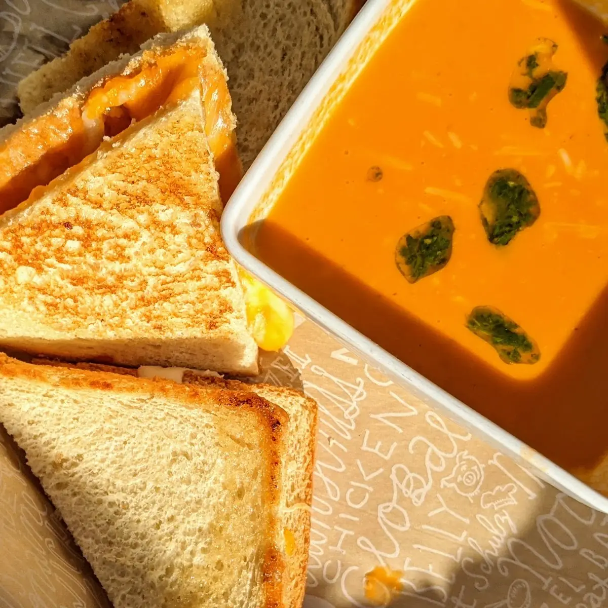 Tomato Soup and Grilled Cheese
