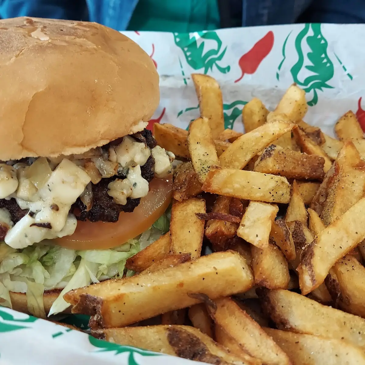 Blue Cheese Burger