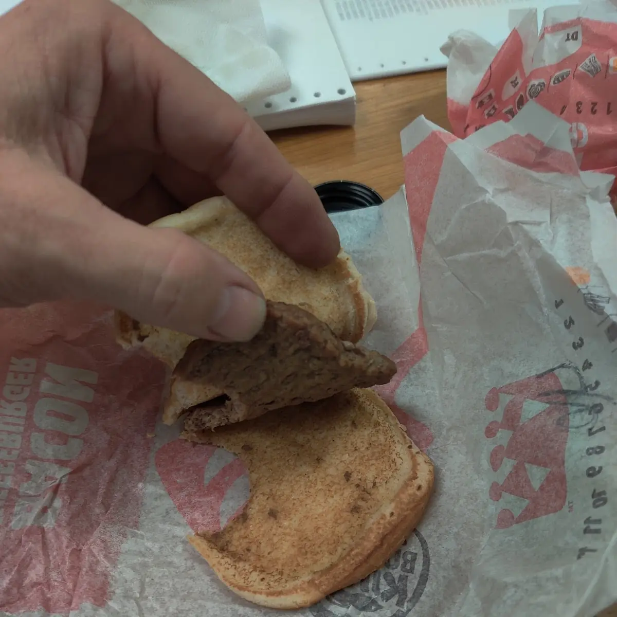 Was Supposed to Be a Cheese Burger