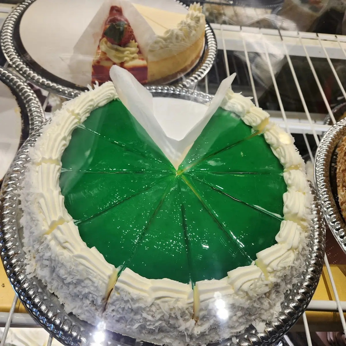 Pistachio Torte & Key Lime Pie
