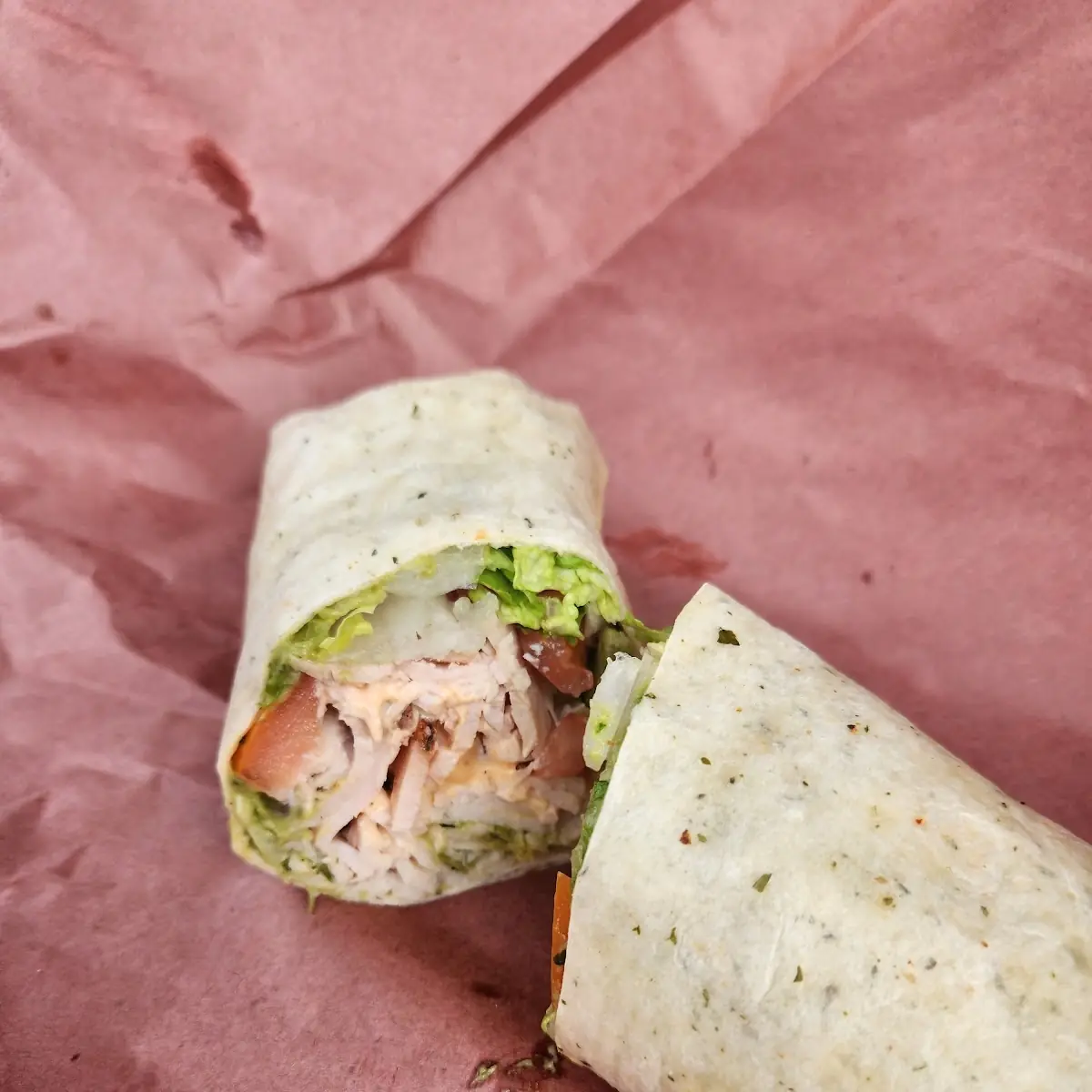 Smoked Chicken Wrap