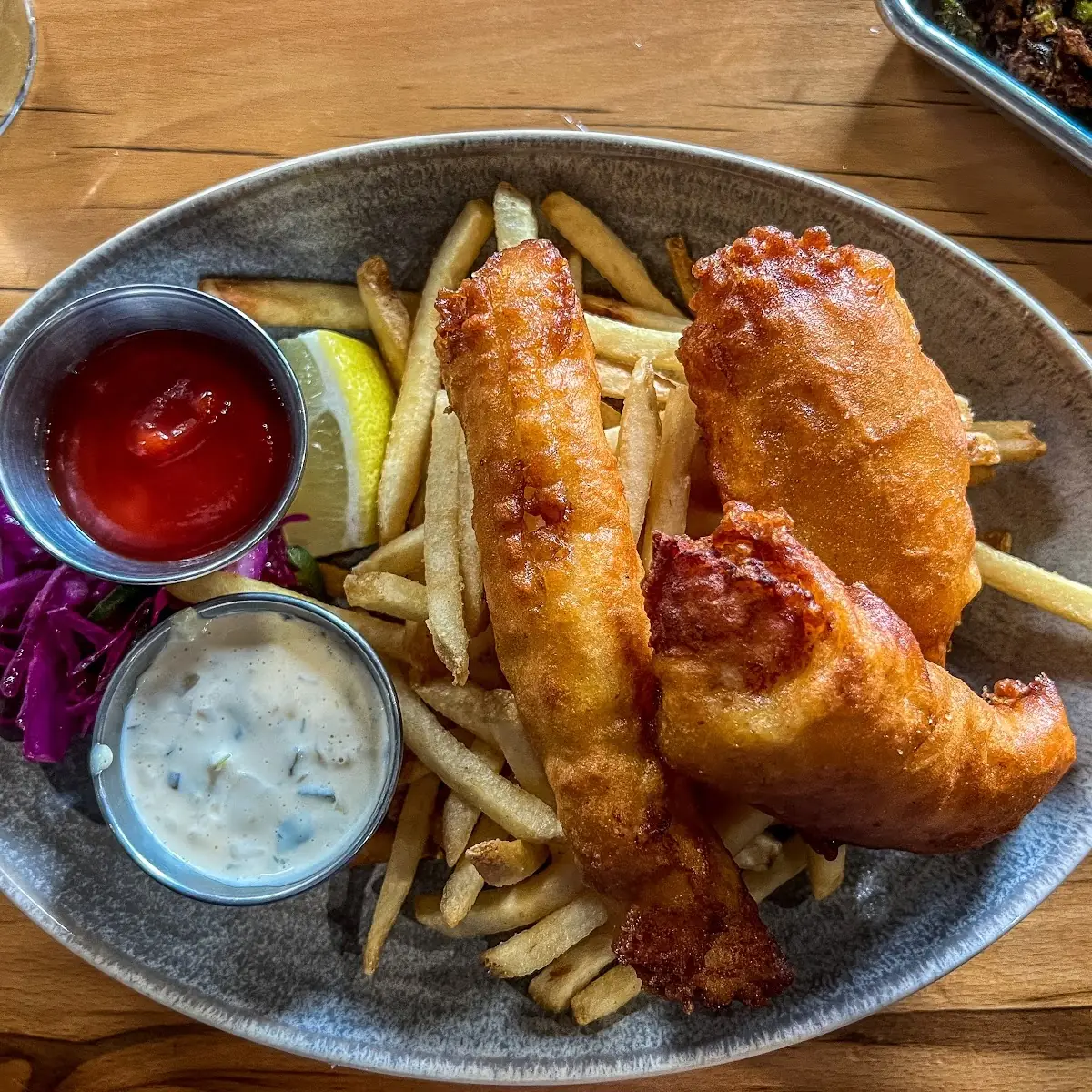Beer Battered Fish & Chips