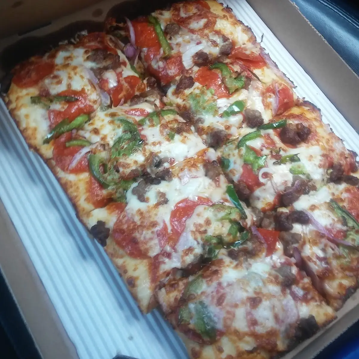 Pizza Hut Detroit Style