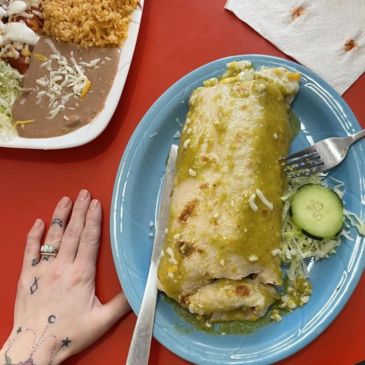 Burrito Grande Mojado Wet Large Burrito