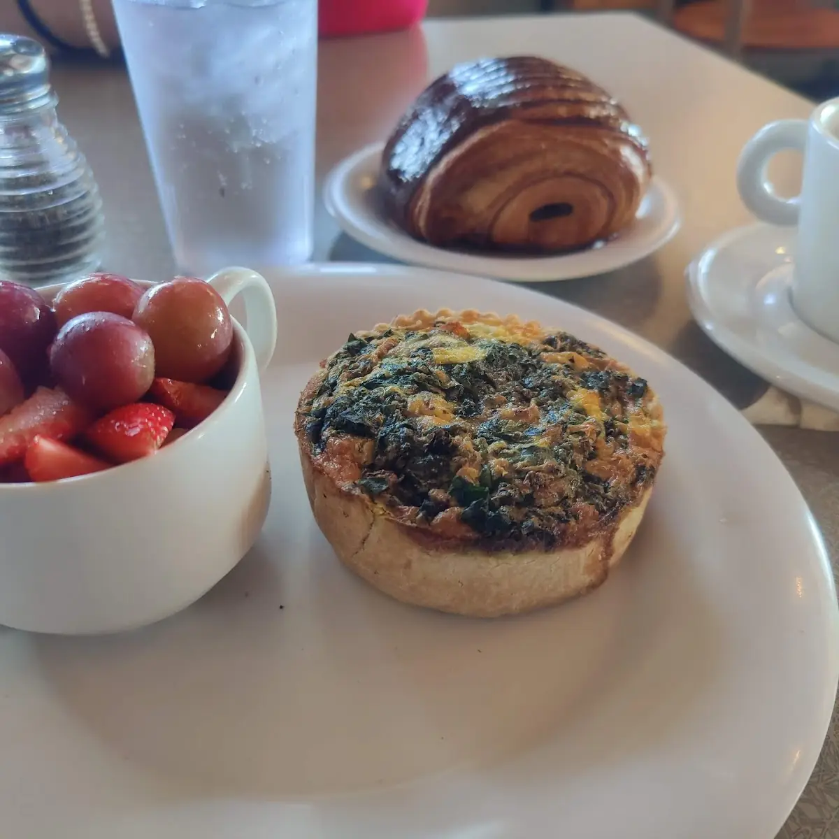 Individual Quiche Lorraine Breakfast