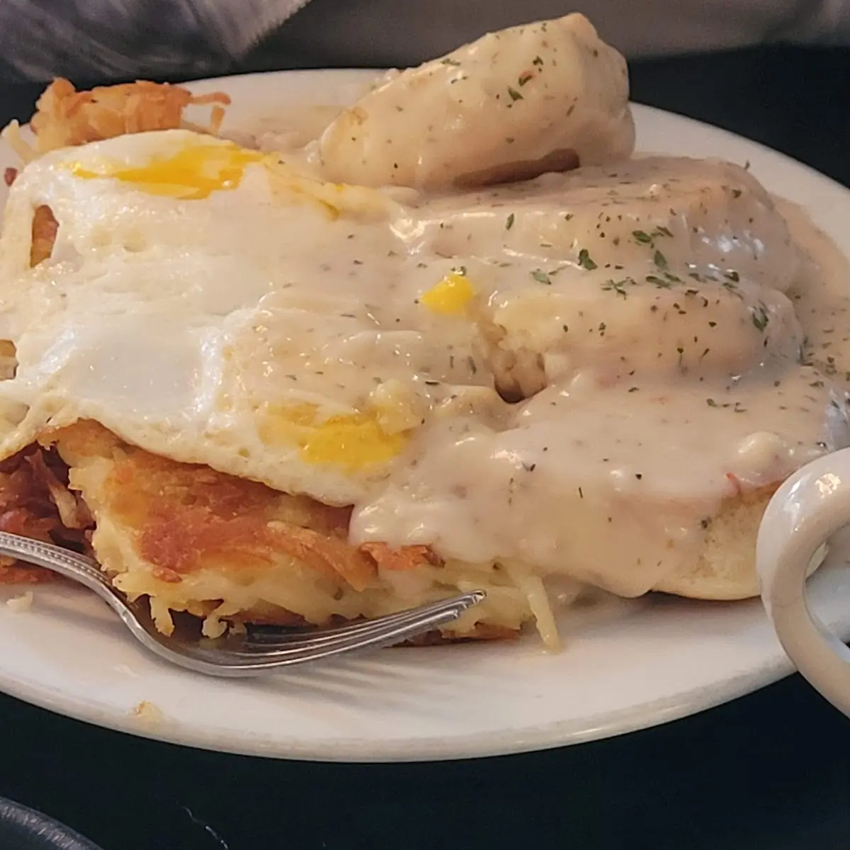 Chicken Fried Steak with Sausage Gravy