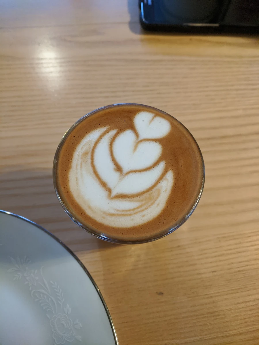Cortado with Oat Milk
