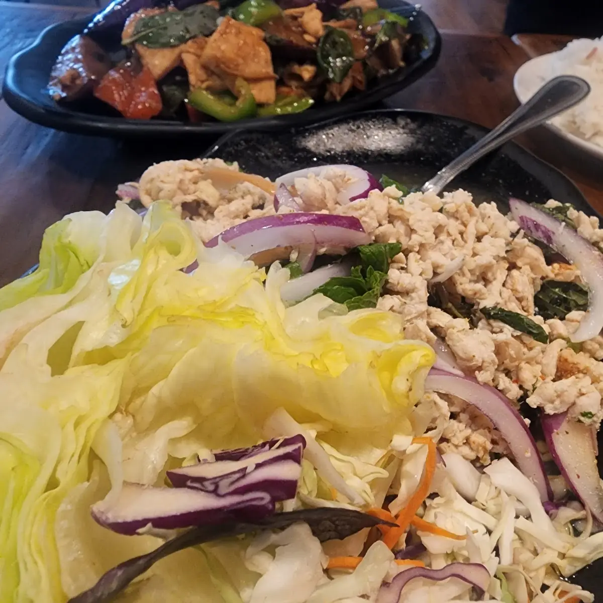 Chicken Larb Salad
