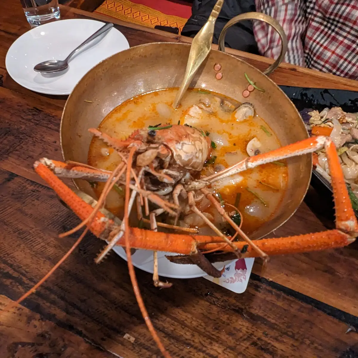 Tom Yum Soup Seafood