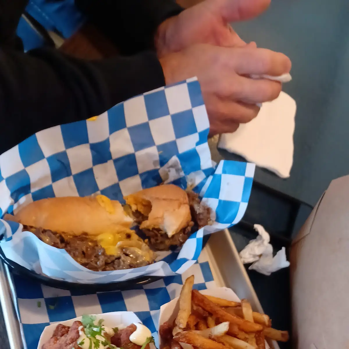 Grilled Cheese and Fries