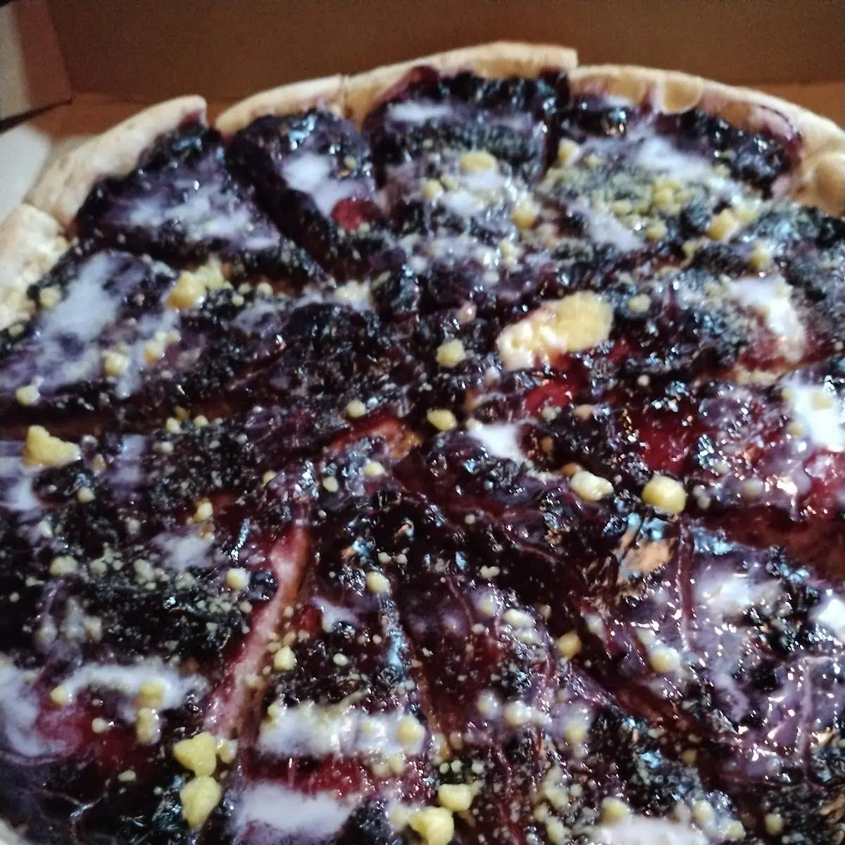 Blueberry Pizza
