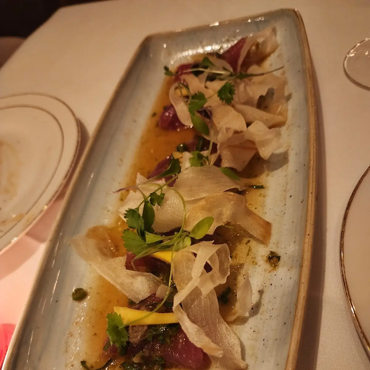 Hamachi Crudo