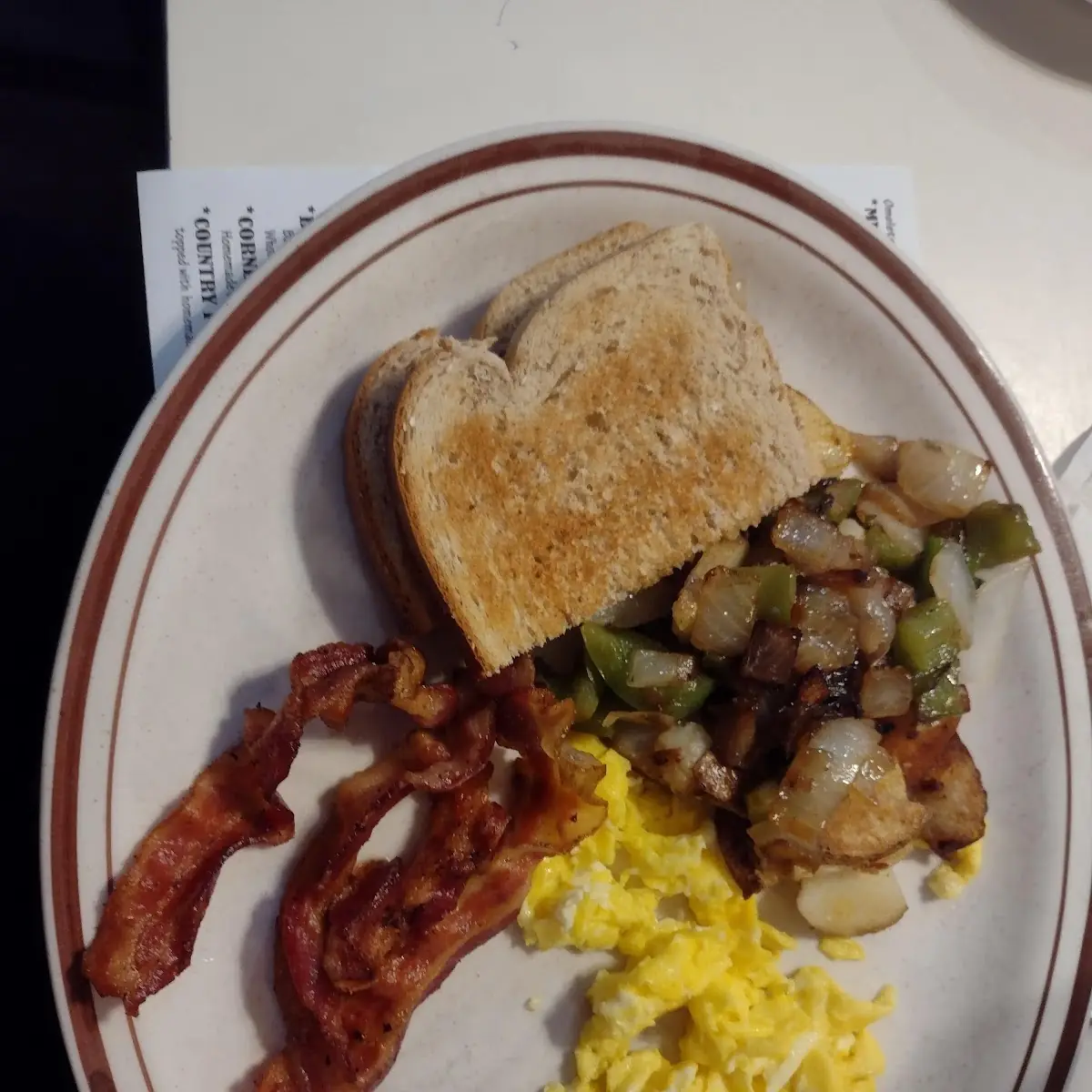 Eggs Bacon & Home Fries