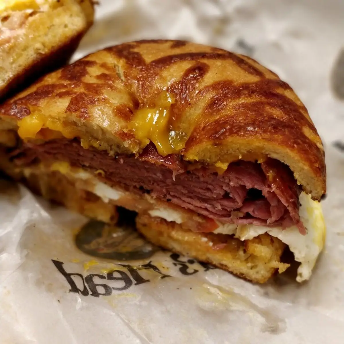 Garlic Asiago Bagel