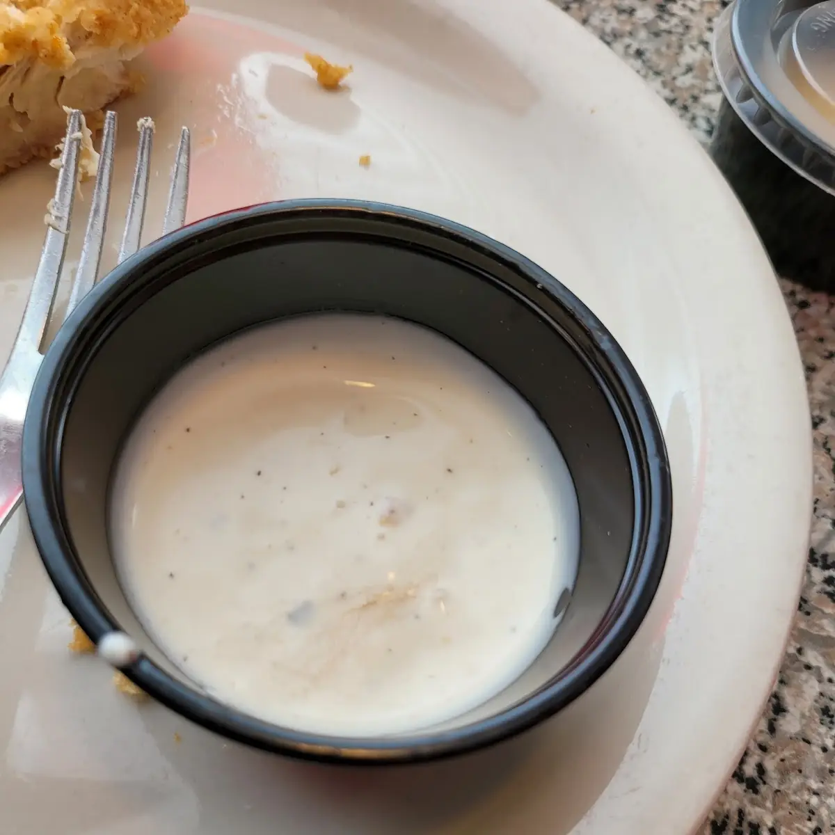 Ranch Dressing with Hair