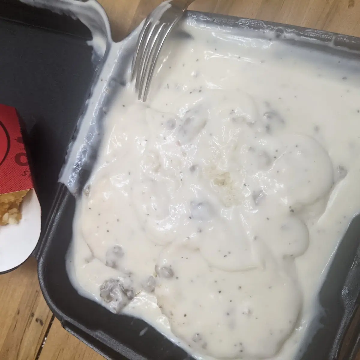 Sausage Gravy Biscuits