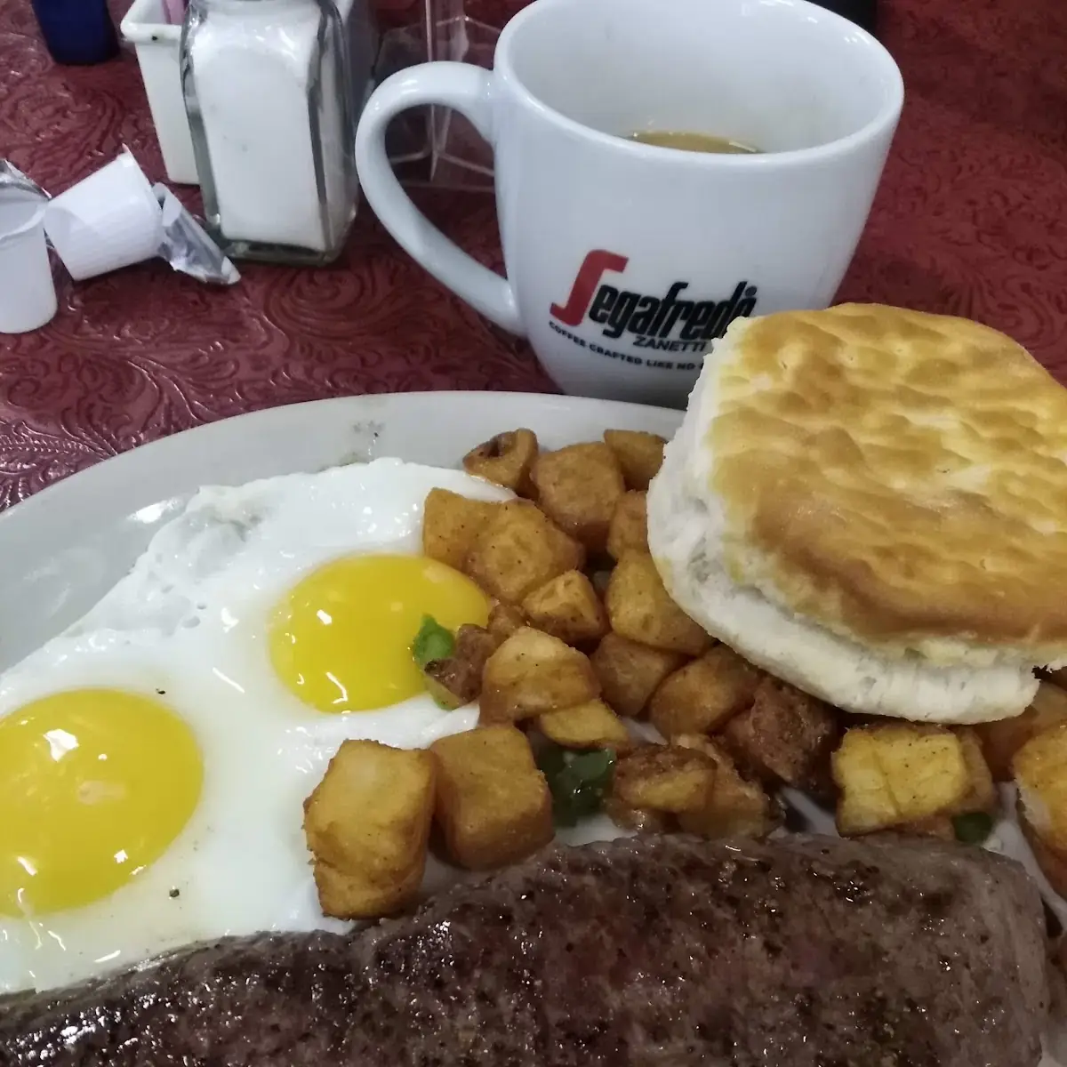 Black & Bleu Ribeye Steak