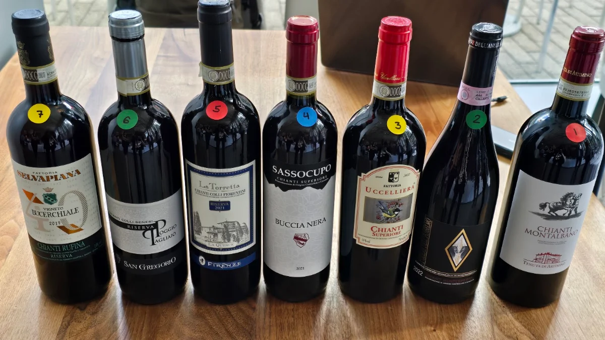 Chianti Wine Tasting
