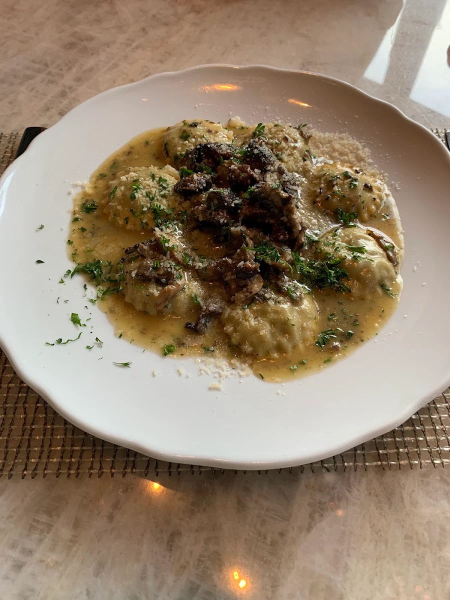 Mushroom Ravioli