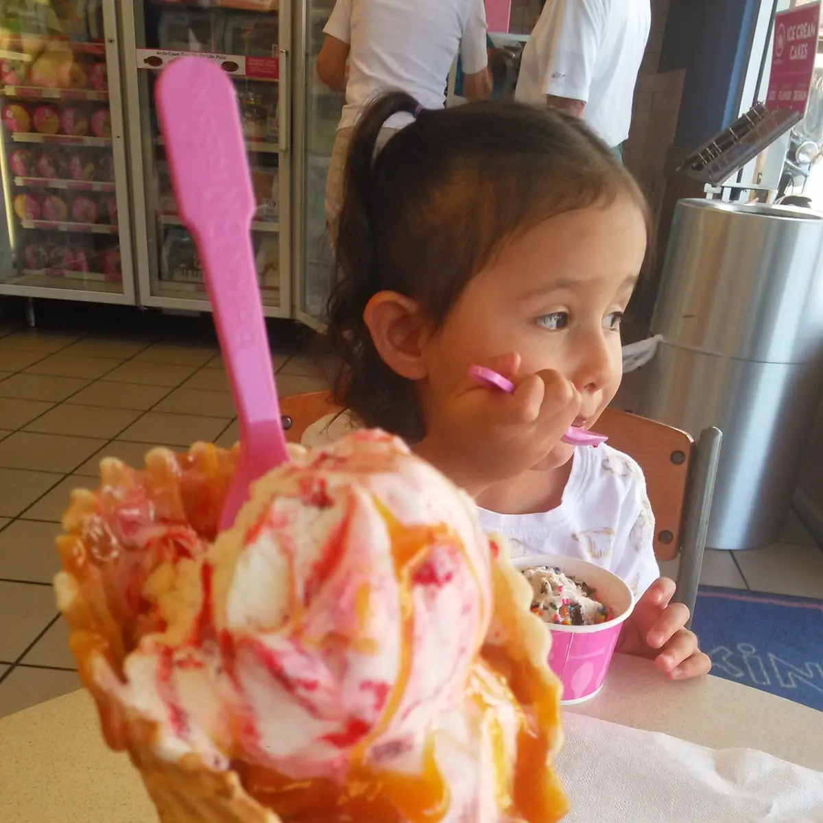 Waffle Cone Strawberry