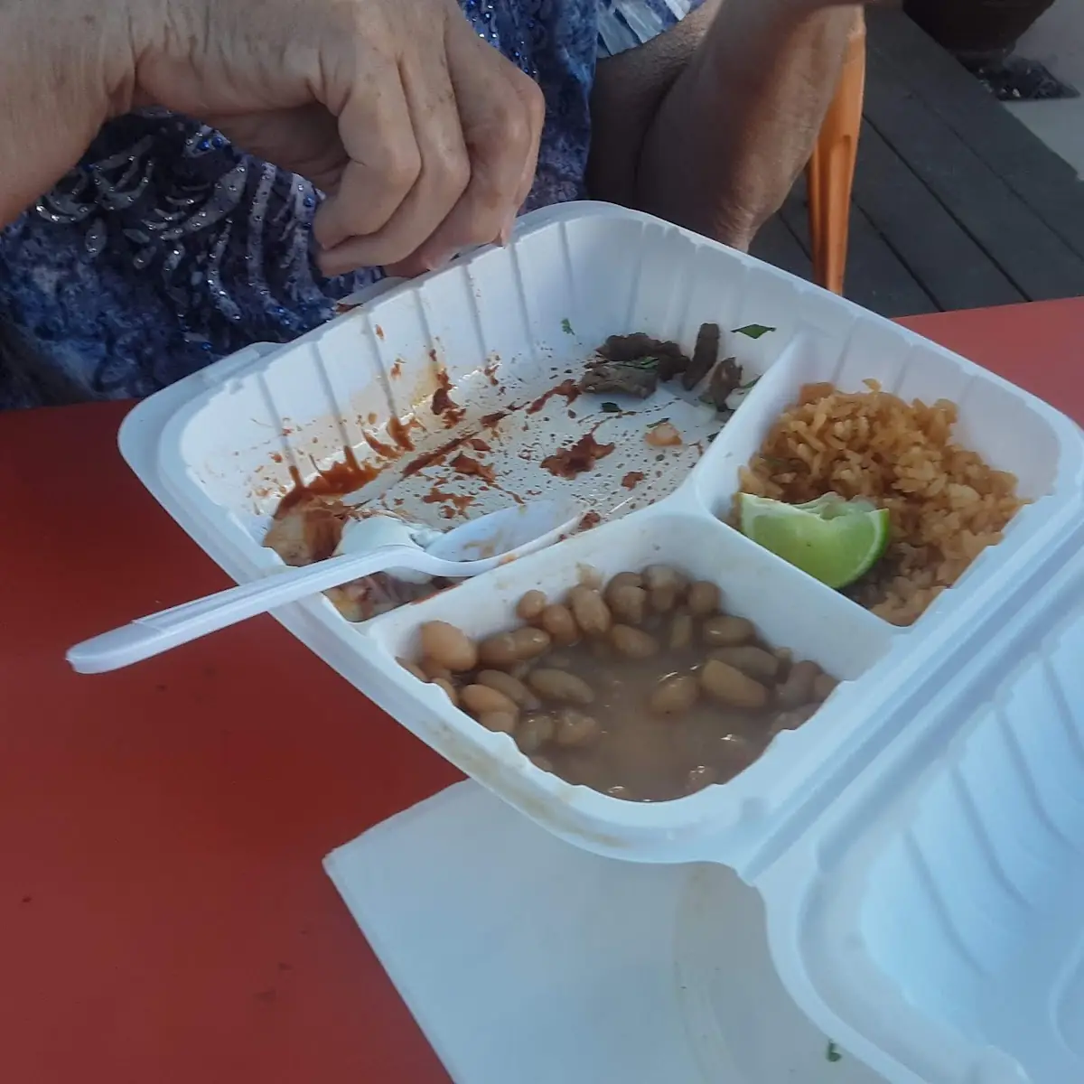 Gone Fast- Combo- Beef Taco and Carne Asada Enchilada