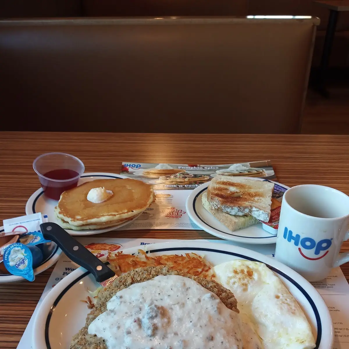 Chicken Fried Steak and Eggs