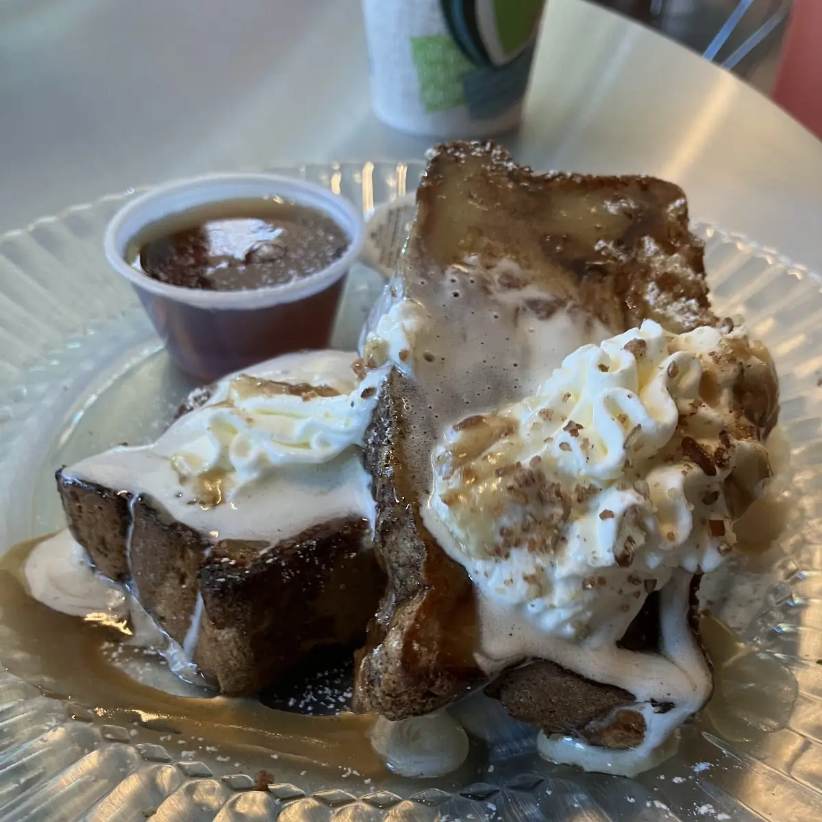Bourbon Bread Pudding French Toast
