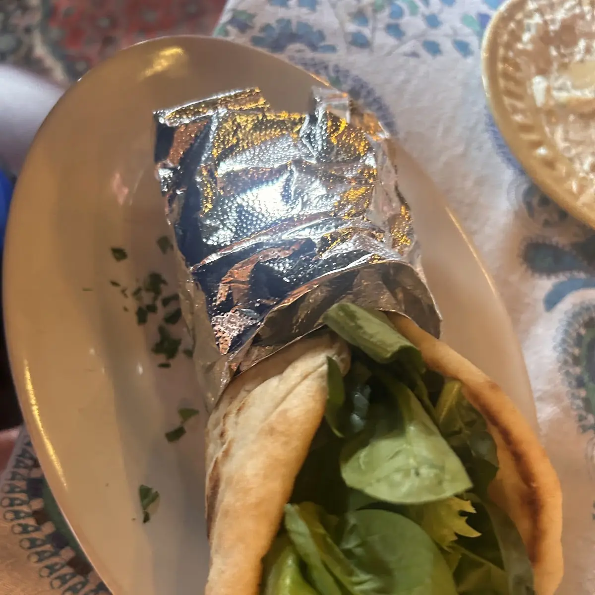 Hummous Wrap