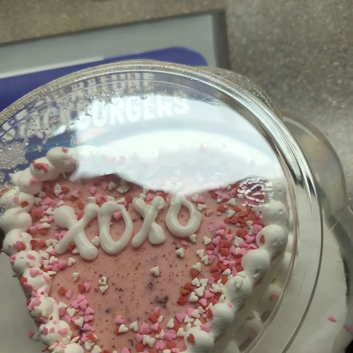 Red Velvet Blizzard Cake