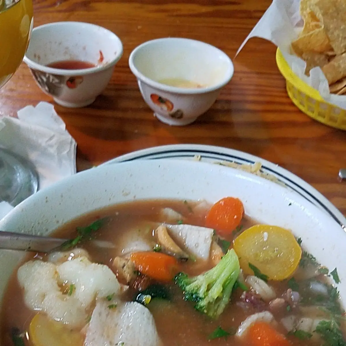 Siete Mares Seafood Soup