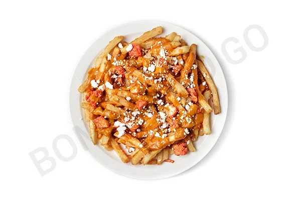 Butter Chicken Poutine Large