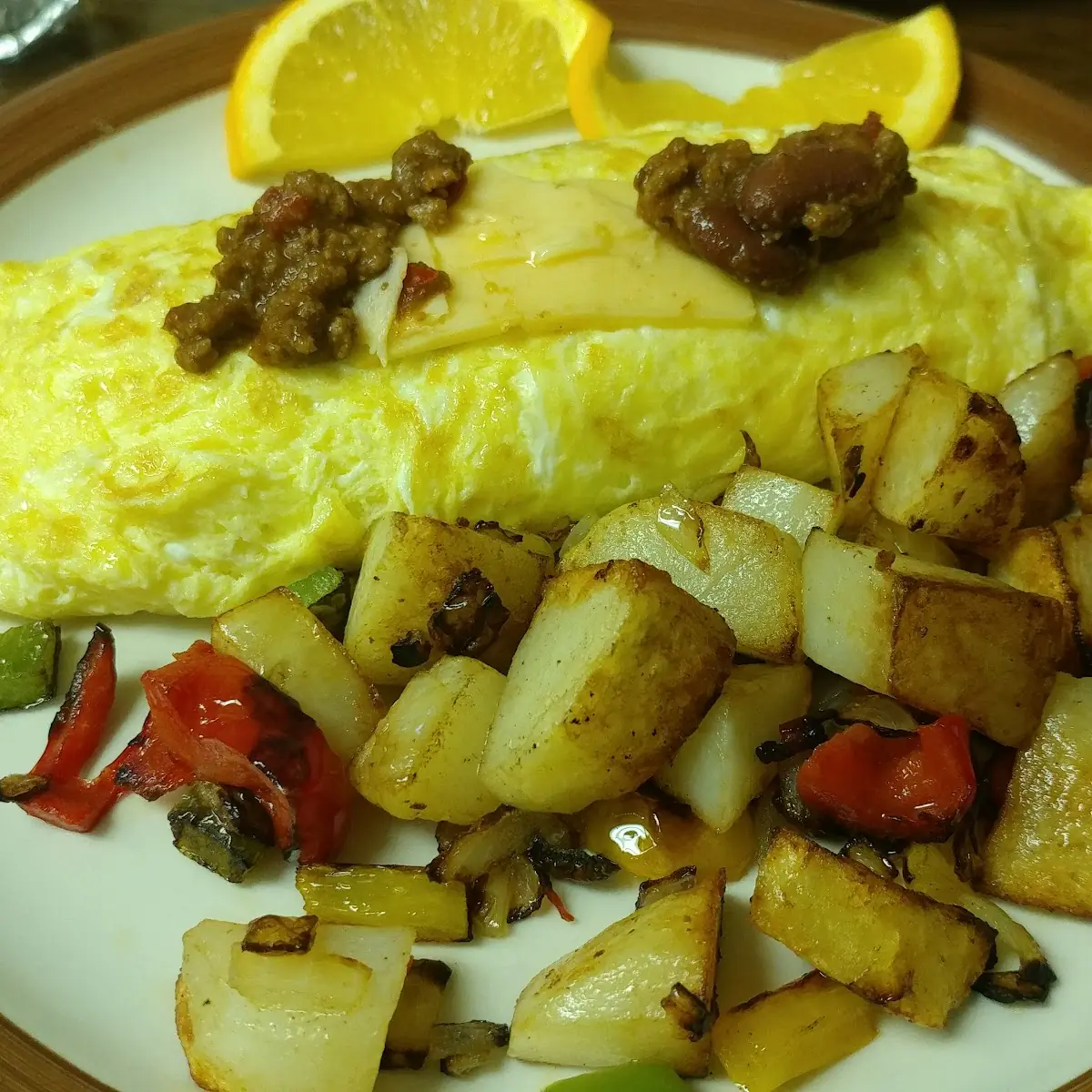 Chili Cheese Omelet