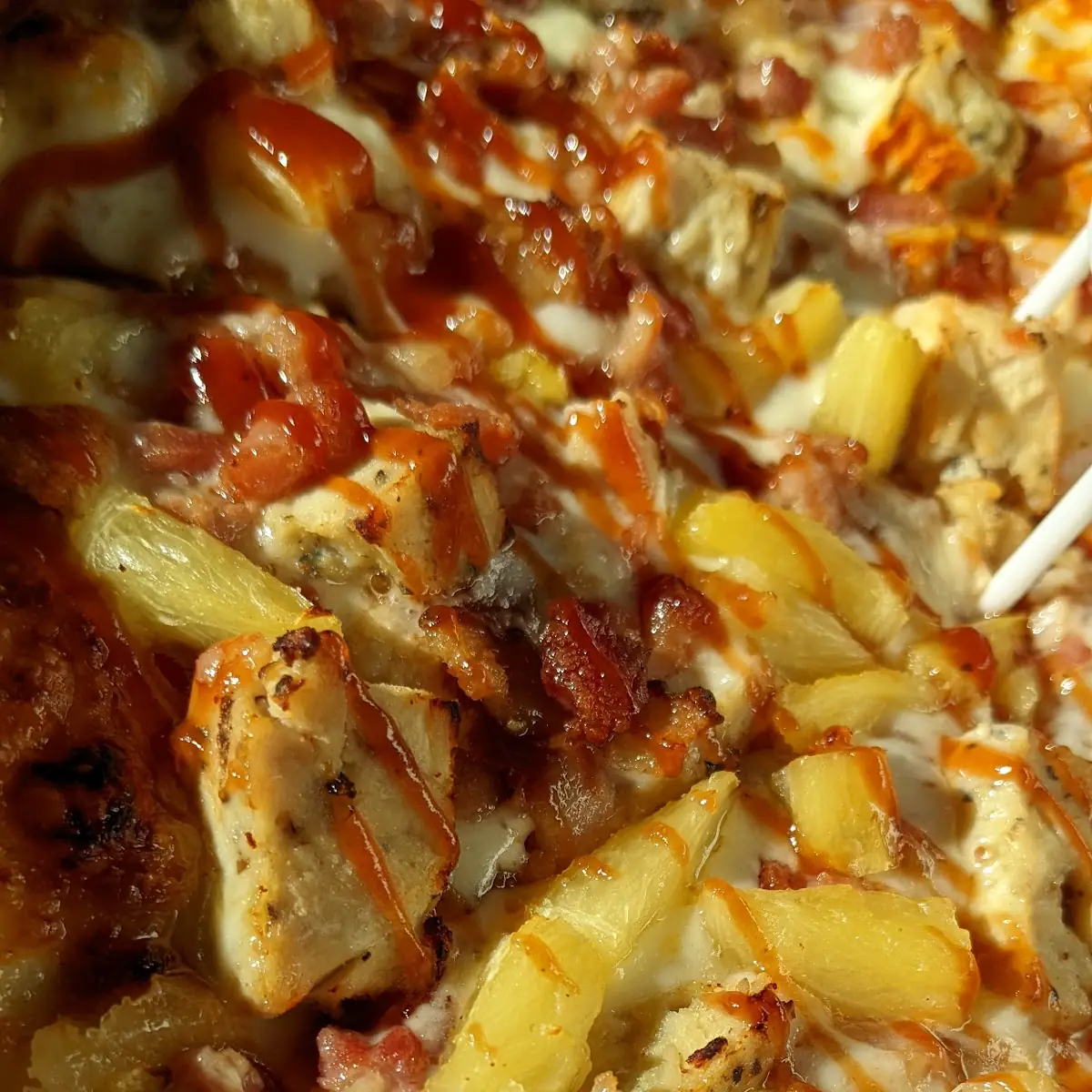 Hawaiian BBQ Chicken Pizza