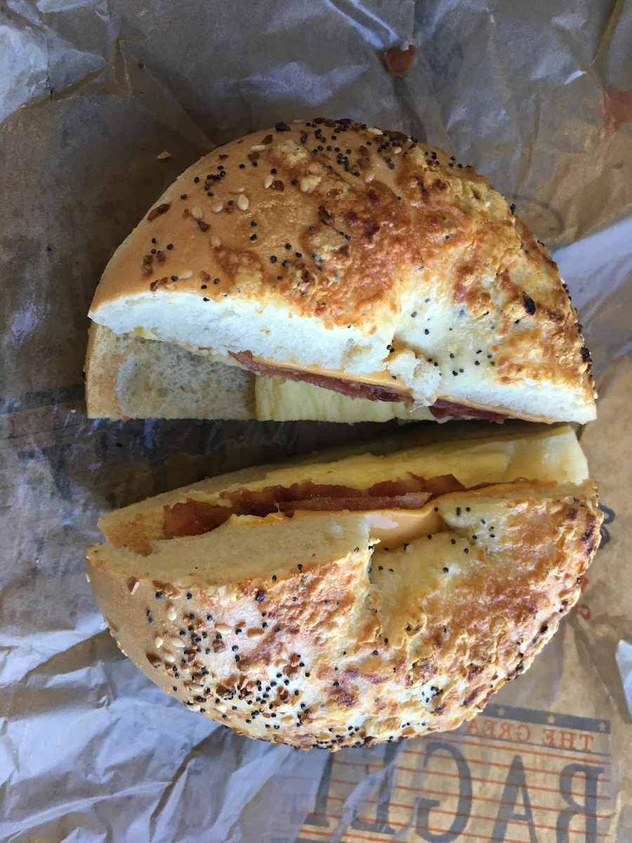 Smoked Salmon and Cream Cheese Bagel