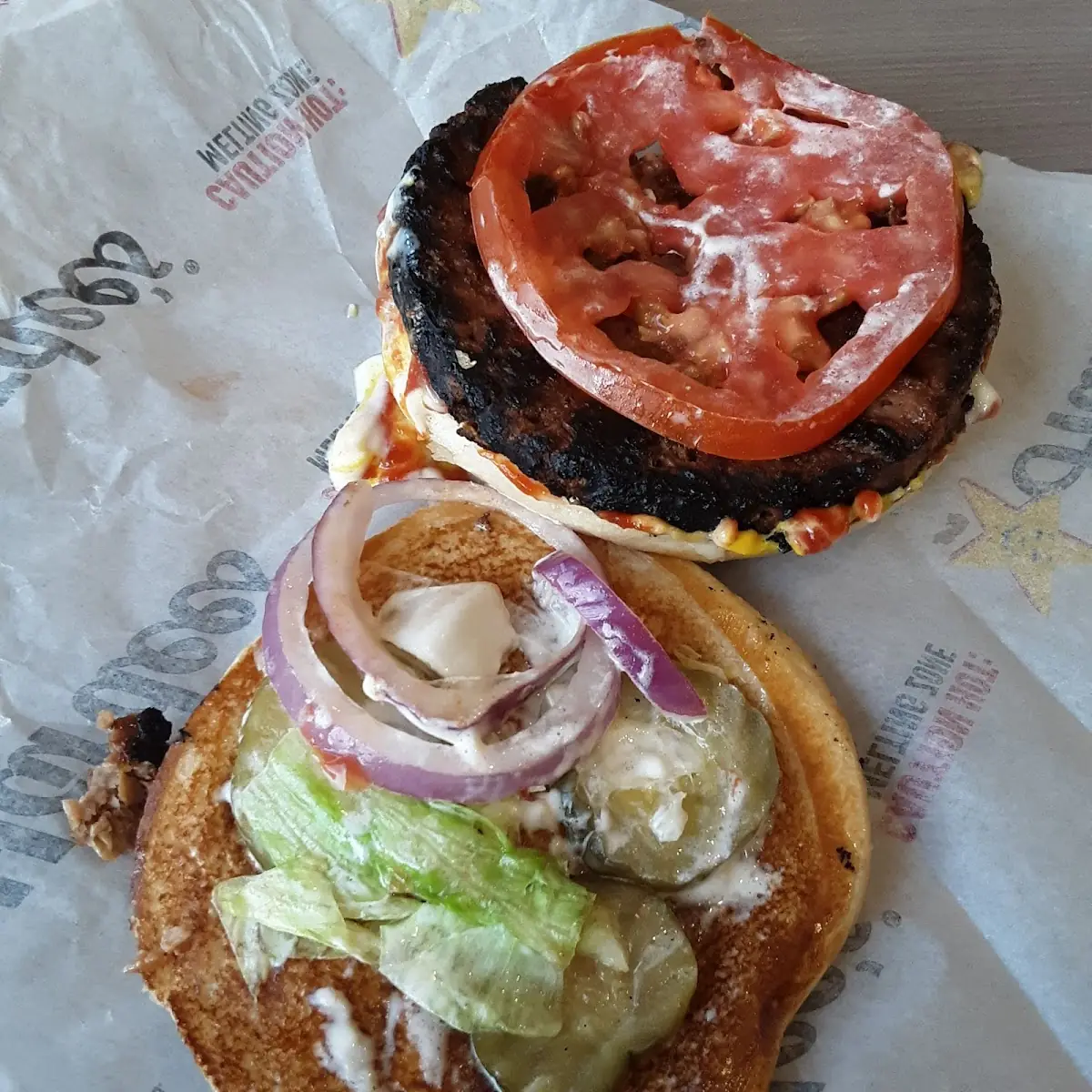Its a Meatless Burger Patty