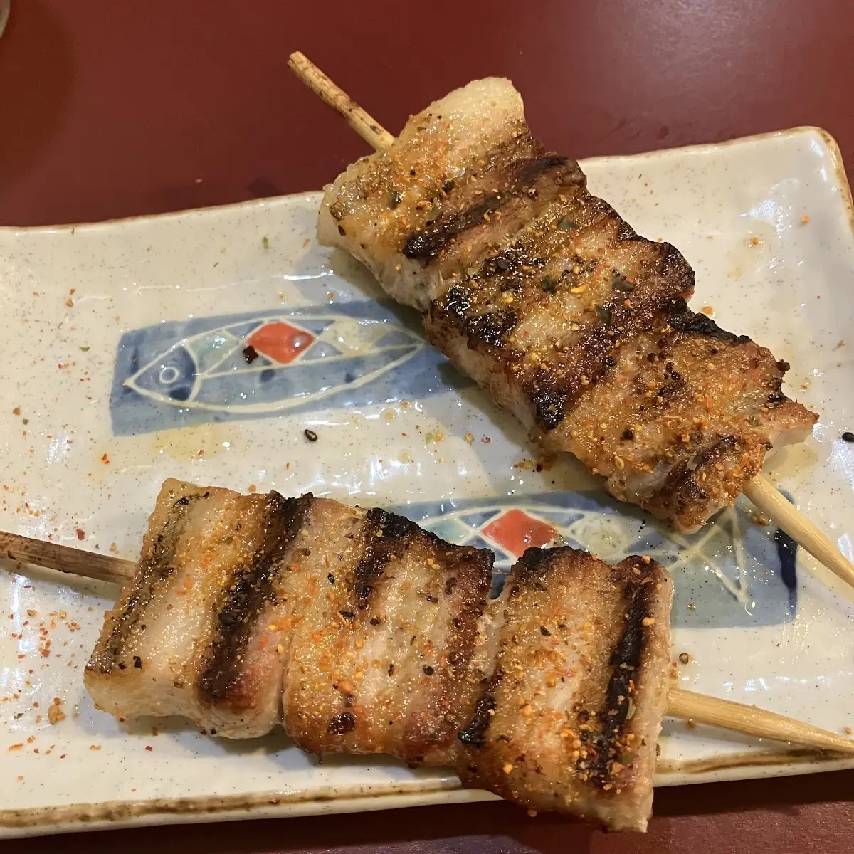 Pork Belly Skewer