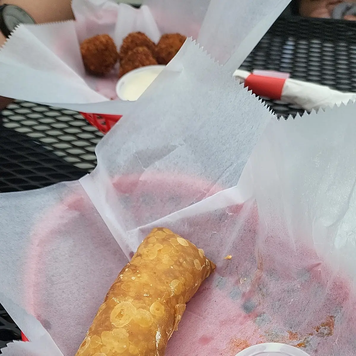 Buffalo Chicken Egg Rolls