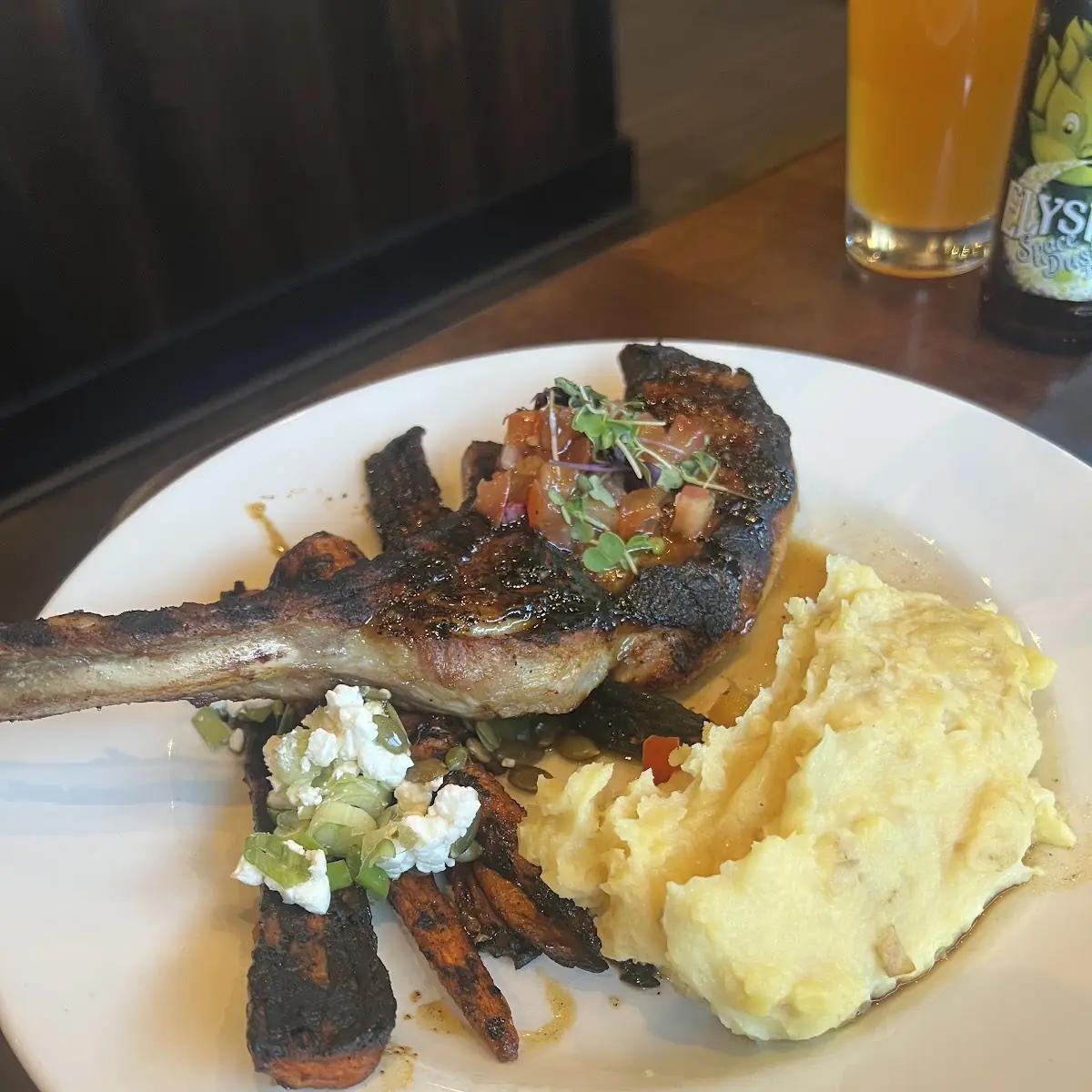 Tomahawk Pork Chop