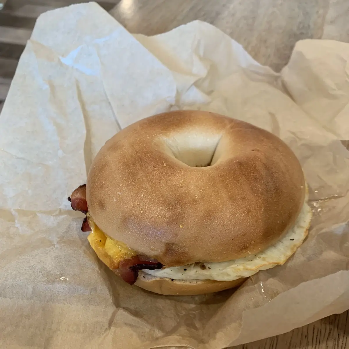 Breakfast Bagel
