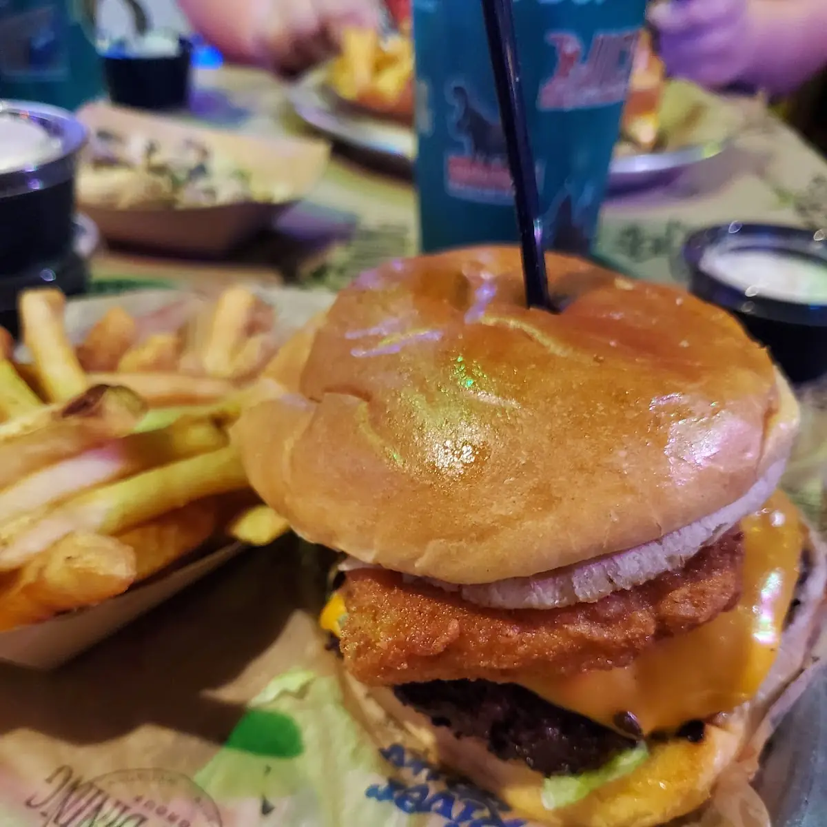 Mac and Cheese Burger