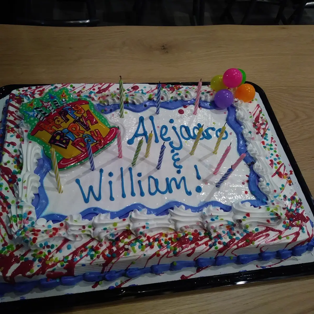 Surprised Birthday Cake