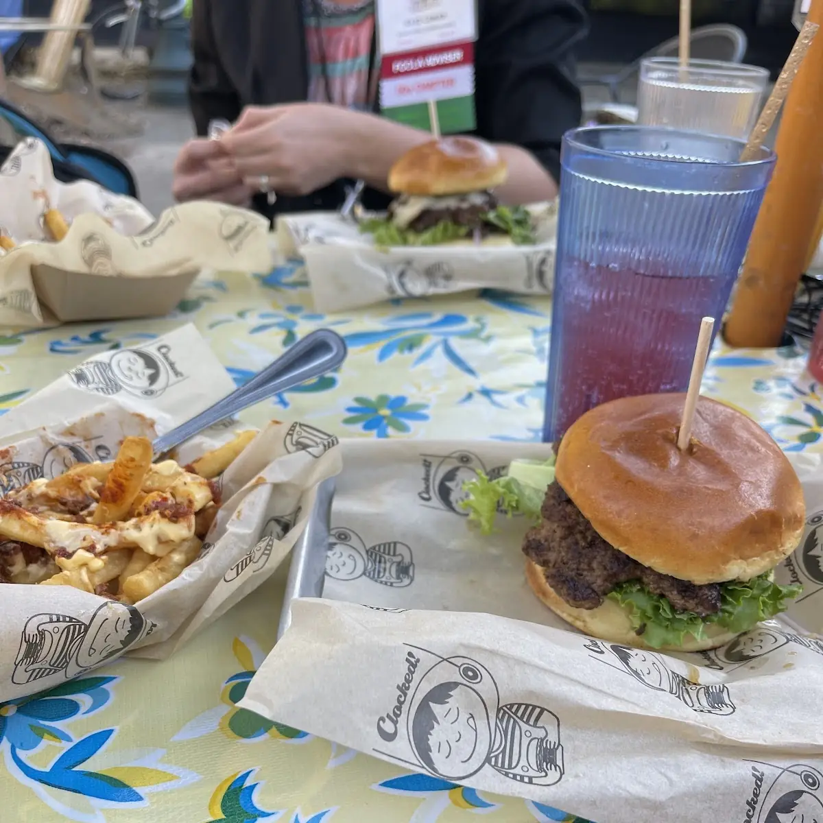 Burger and Tots