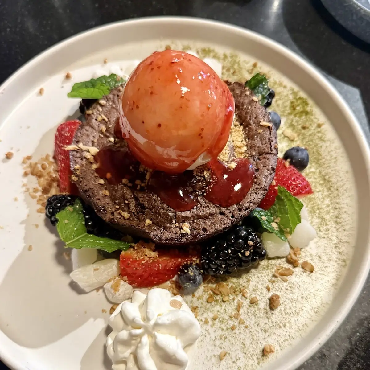 Brownie Sundae